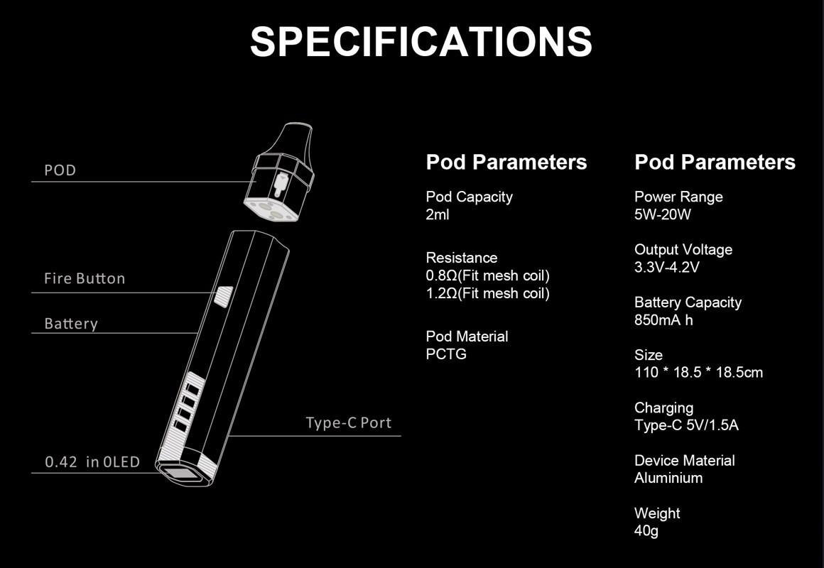 FITPOD X SLYEEK 3 斯萊克三代|小煙主機|雙擊發:圖片 3