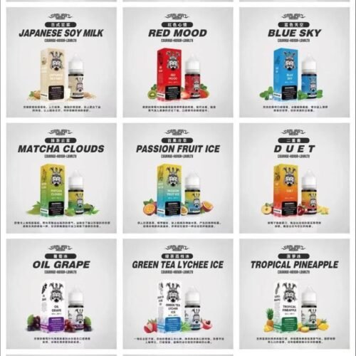 LINE_NOTE_250809_1 SAMURAI 將軍系列 小煙油 果汁 水果類煙油 電子煙 電子煙煙油