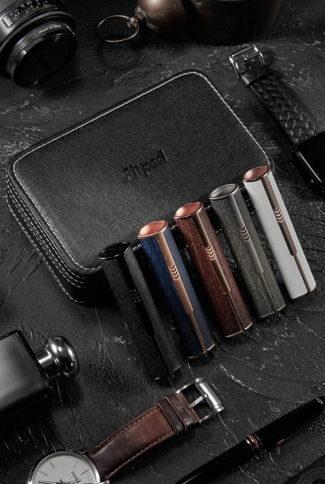 Fitpod 一代皮革主機 電子煙主機 拋棄式煙彈主機 煙霧