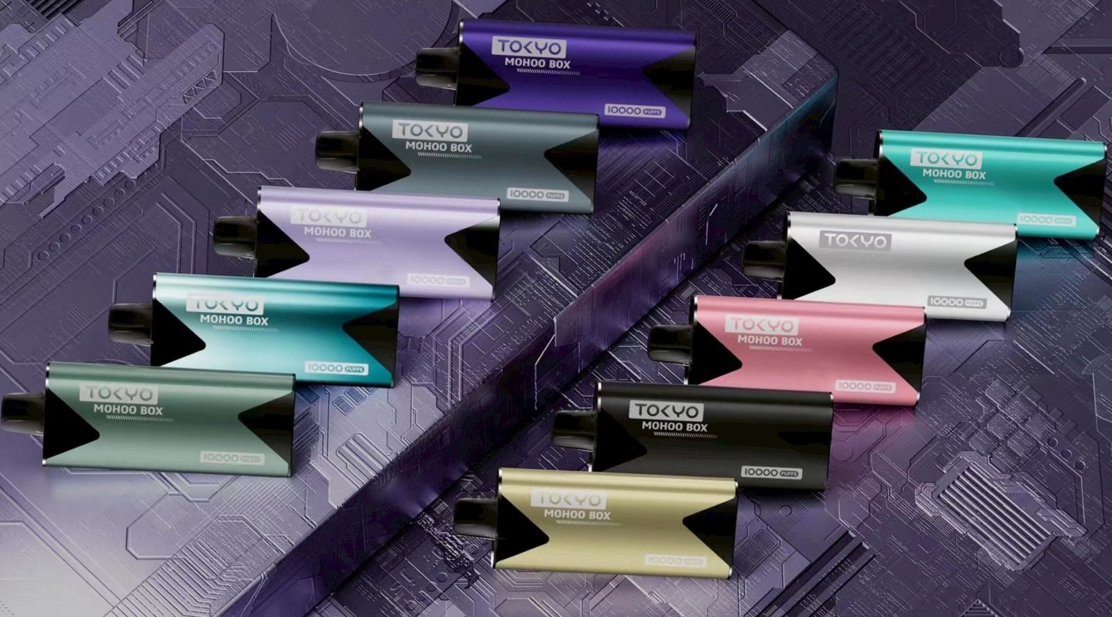 東京魔盒 MOHOO 主機 × 大容量煙彈|12ML|24款口味現貨